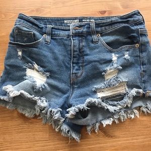 High waisted shorts